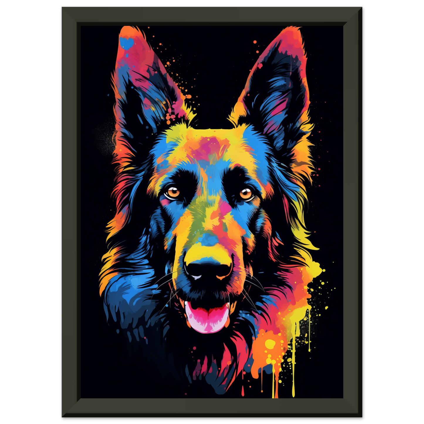 Belgischer Schäferhund Pop-Art (DOG301)