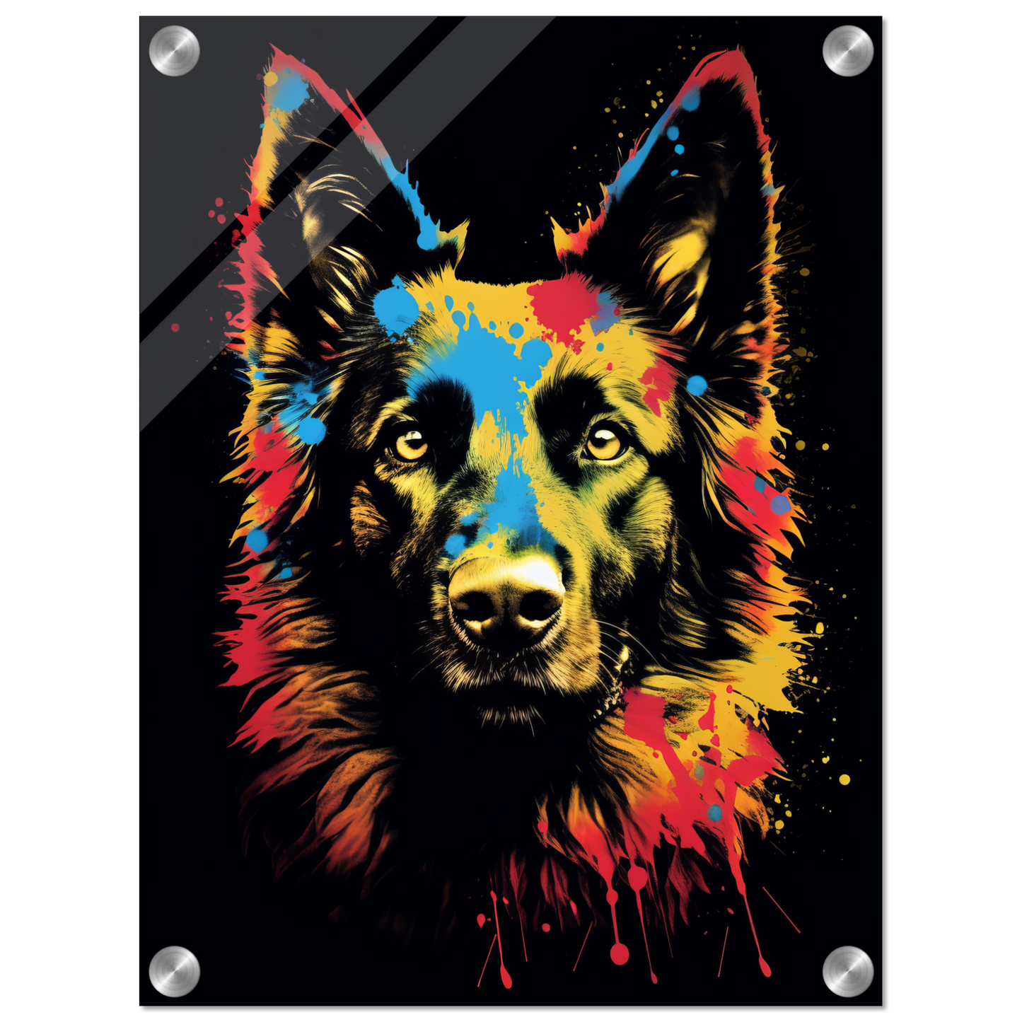 Belgischer Schäferhund Pop-Art (DOG302)