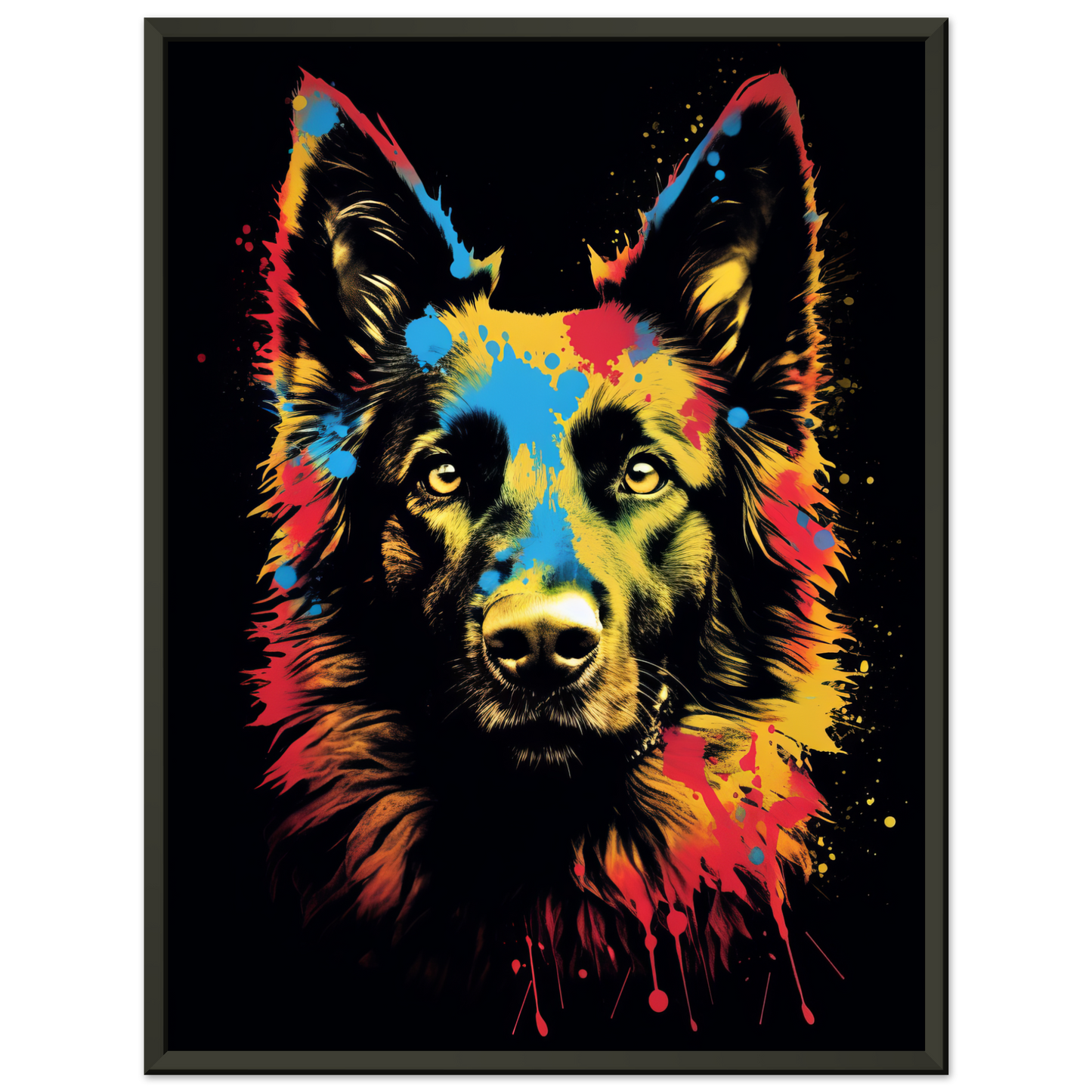 Belgischer Schäferhund Pop-Art (DOG302)