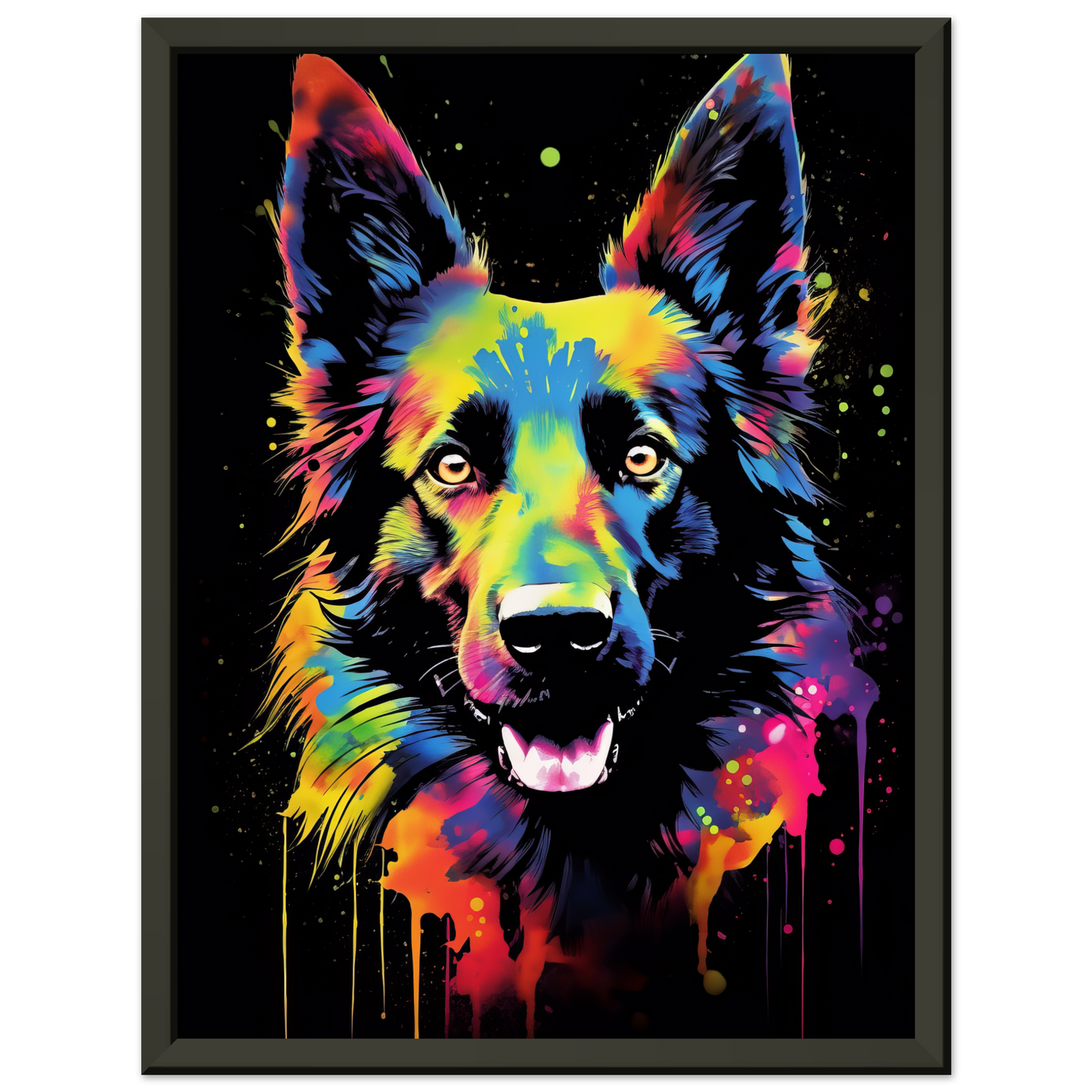 Belgischer Schäferhund Pop-Art (DOG303)