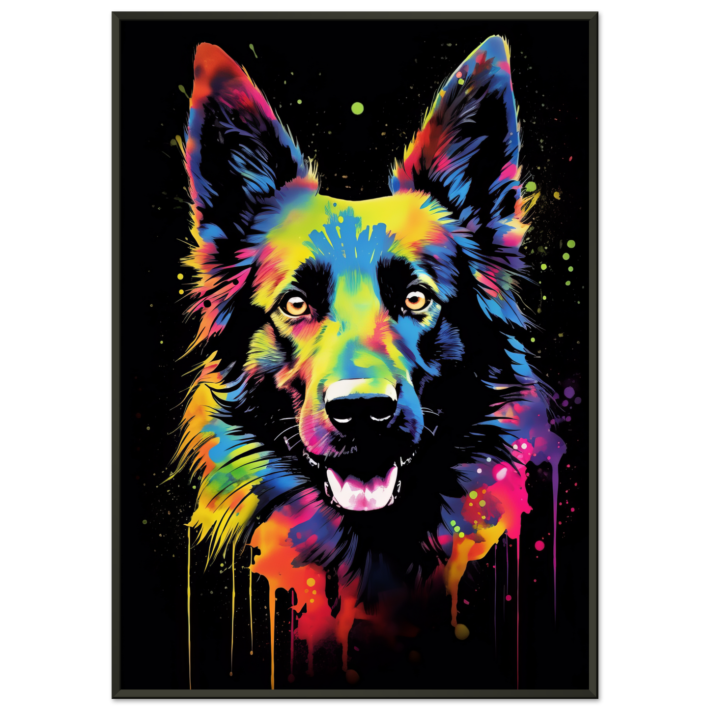 Belgischer Schäferhund Pop-Art (DOG303)