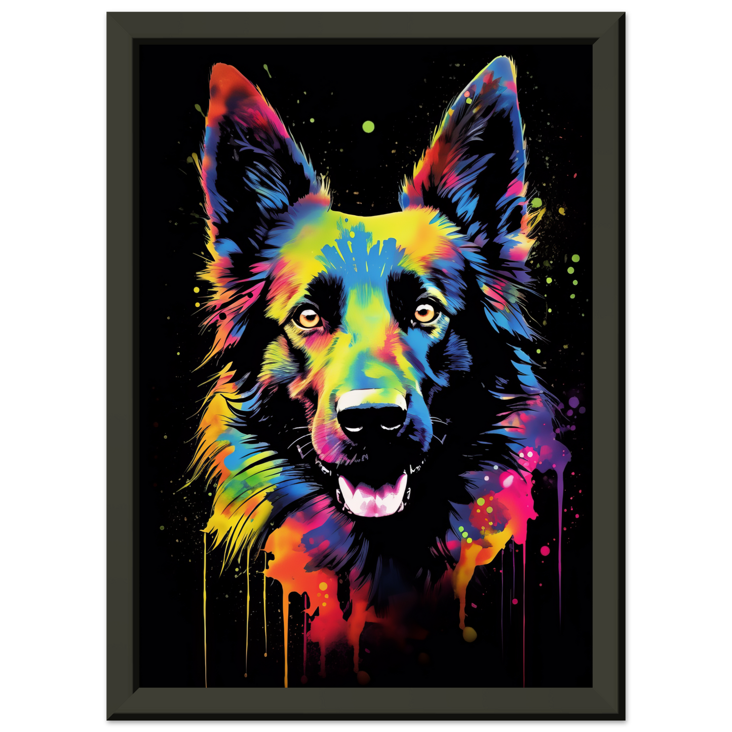 Belgischer Schäferhund Pop-Art (DOG303)