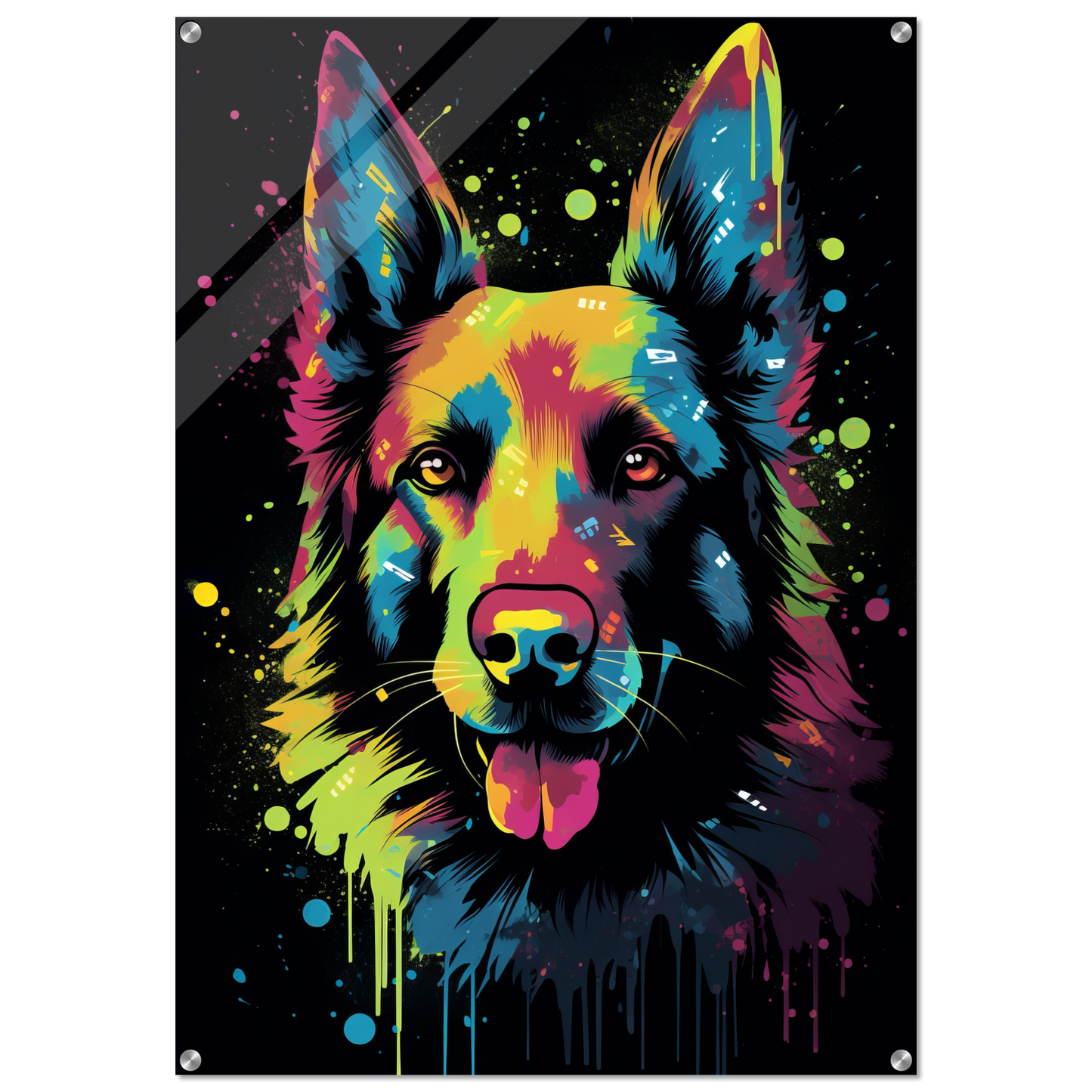 Belgischer Schäferhund Pop-Art (DOG304)