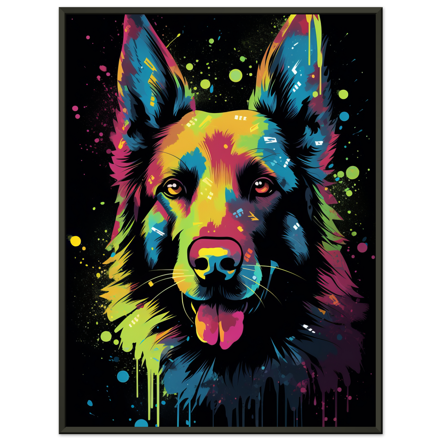 Belgischer Schäferhund Pop-Art (DOG304)