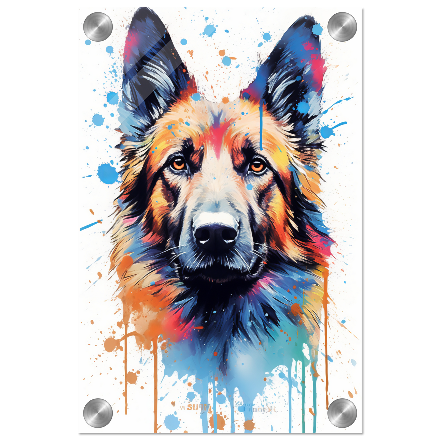 Belgischer Schäferhund Pop-Art (DOG305)