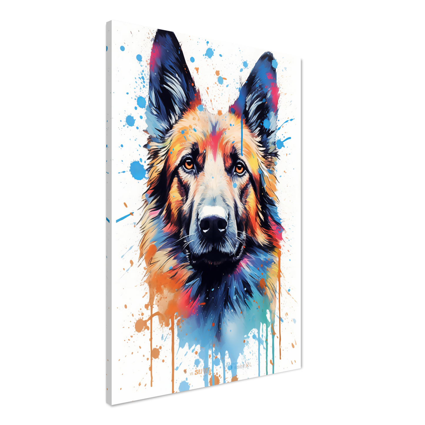 Belgischer Schäferhund Pop-Art (DOG305)