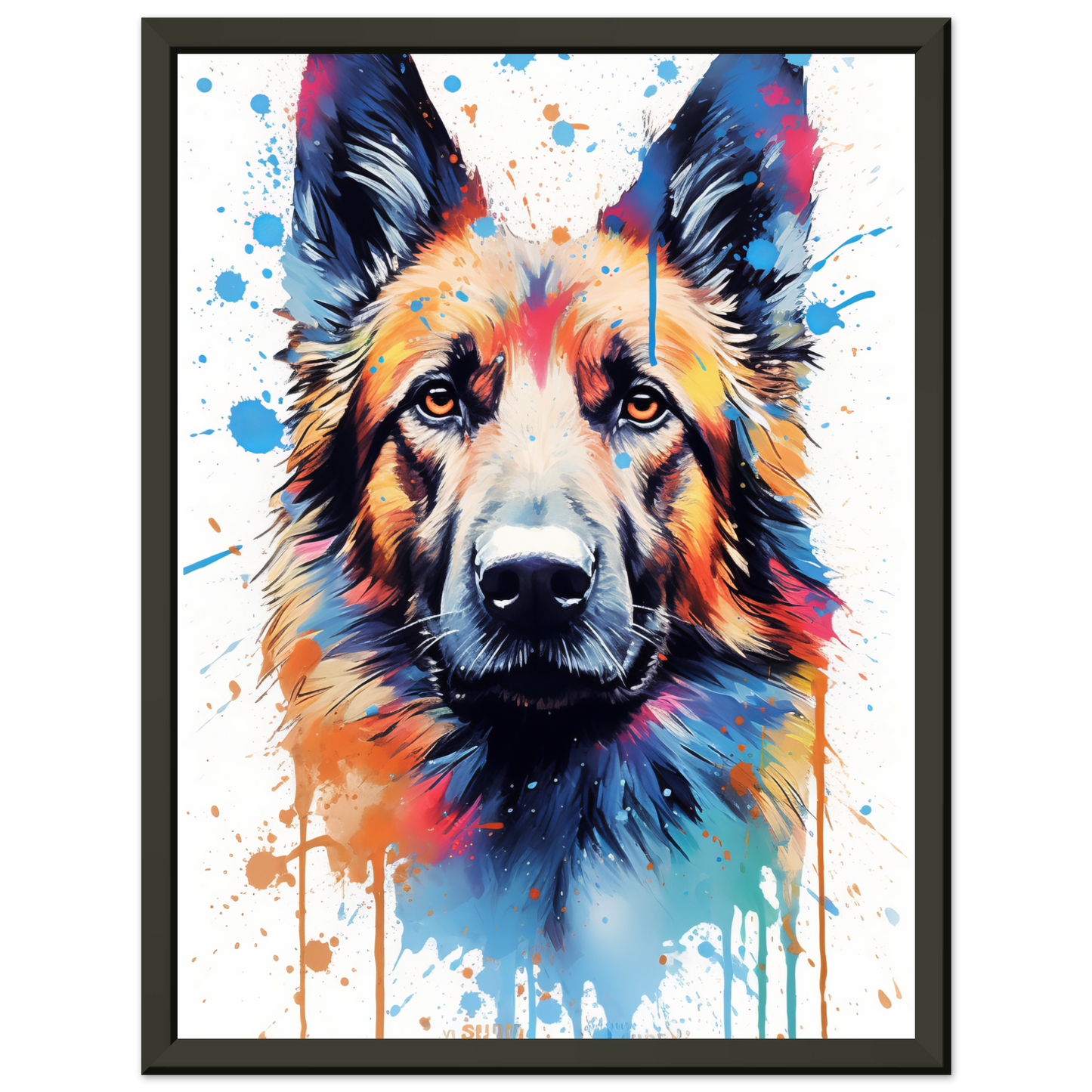 Belgischer Schäferhund Pop-Art (DOG305)