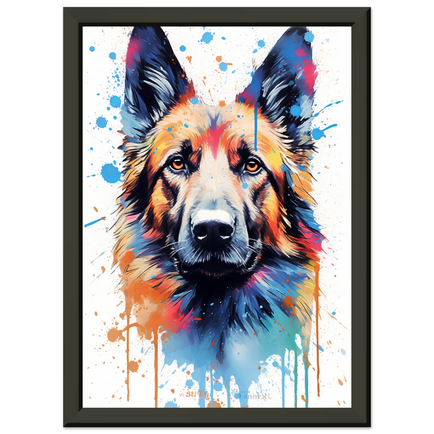 Belgischer Schäferhund Pop-Art (DOG305)