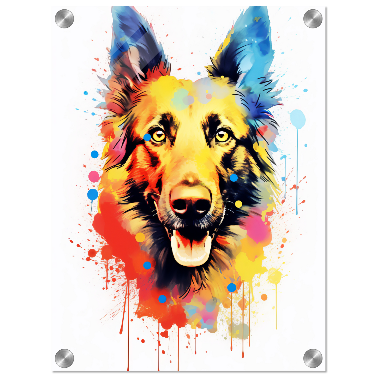 Belgischer Schäferhund Pop-Art (DOG306)