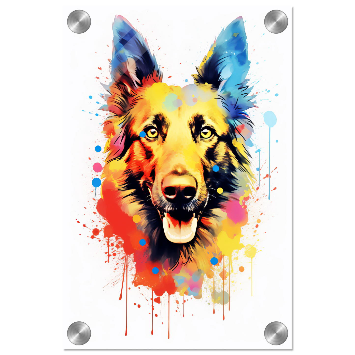 Belgischer Schäferhund Pop-Art (DOG306)
