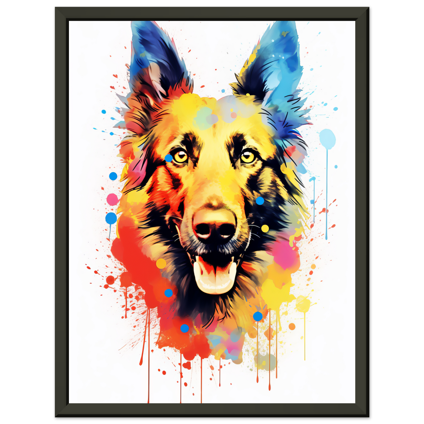 Belgischer Schäferhund Pop-Art (DOG306)
