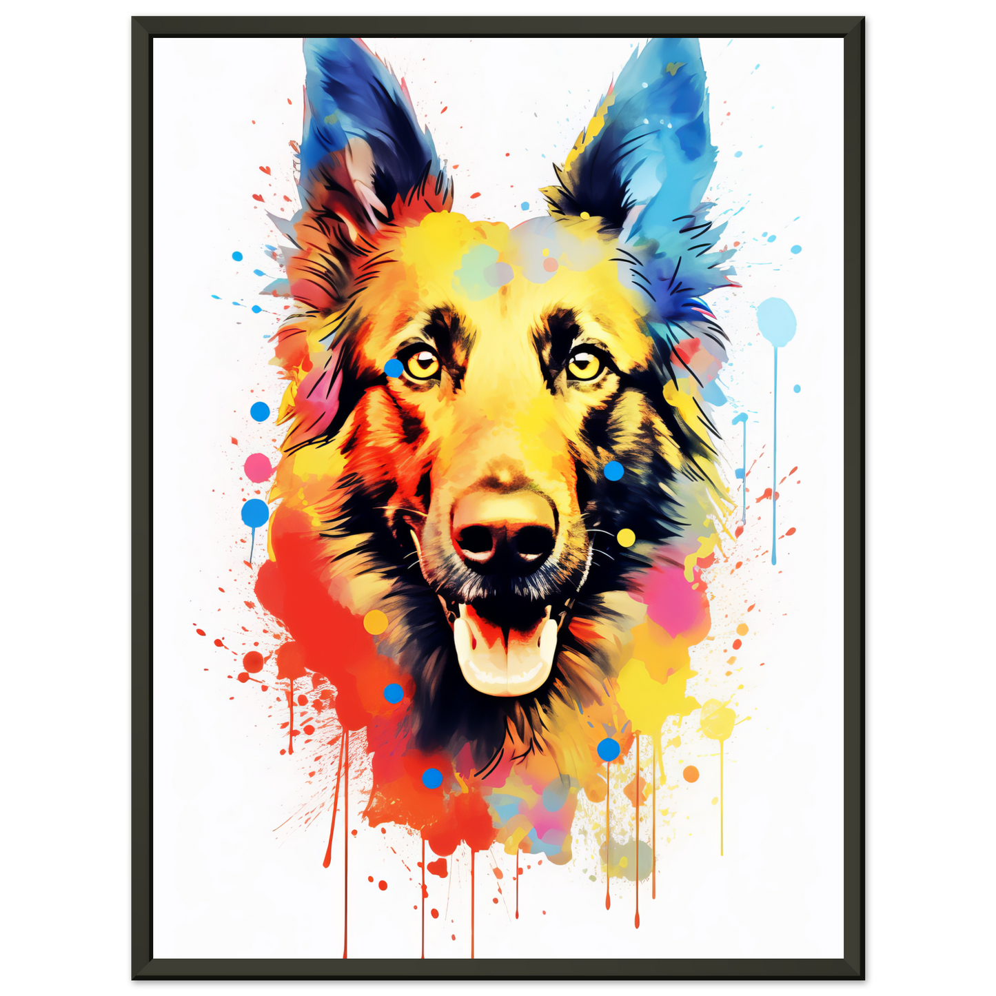 Belgischer Schäferhund Pop-Art (DOG306)