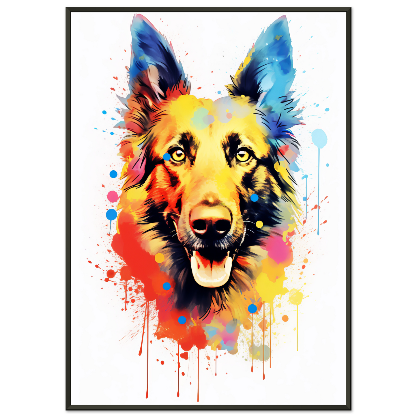Belgischer Schäferhund Pop-Art (DOG306)