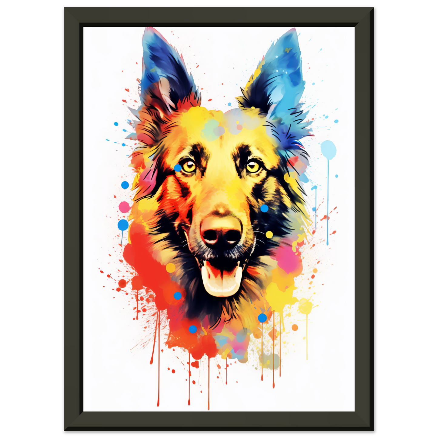 Belgischer Schäferhund Pop-Art (DOG306)