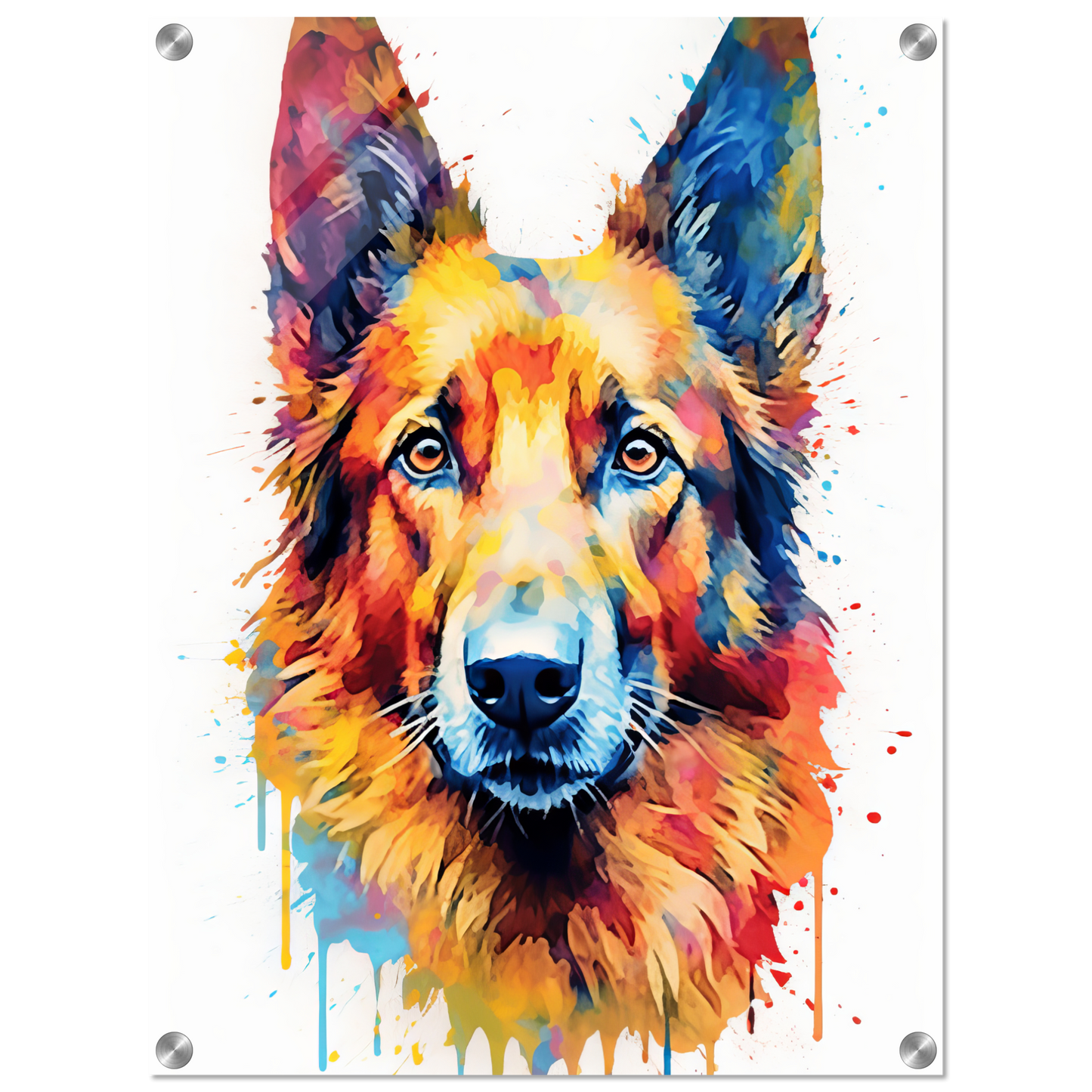 Belgischer Schäferhund Pop-Art (DOG307)