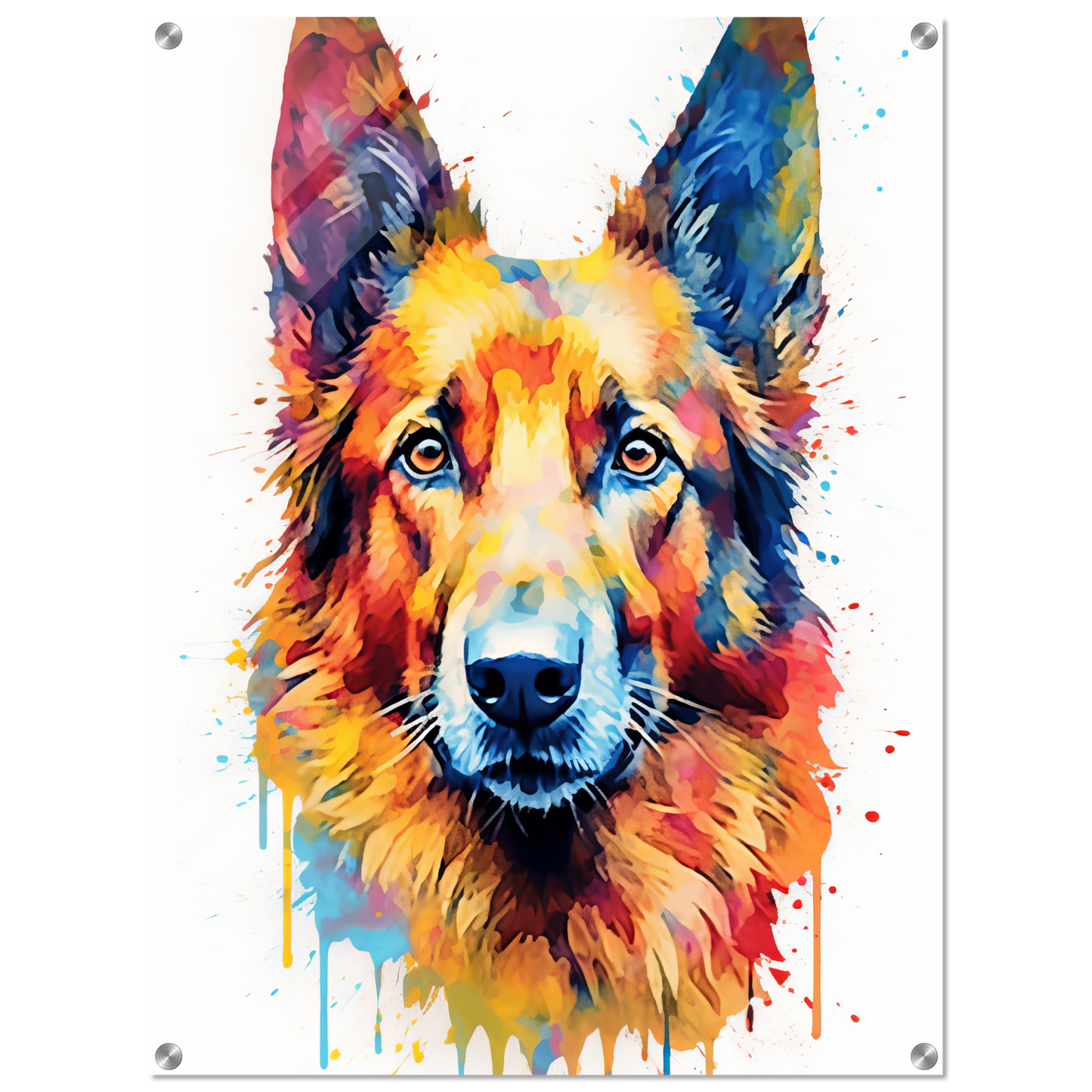 Belgischer Schäferhund Pop-Art (DOG307)