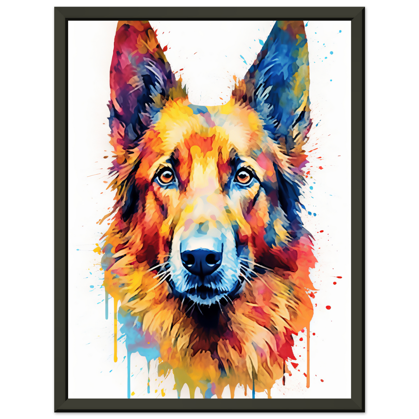 Belgischer Schäferhund Pop-Art (DOG307)