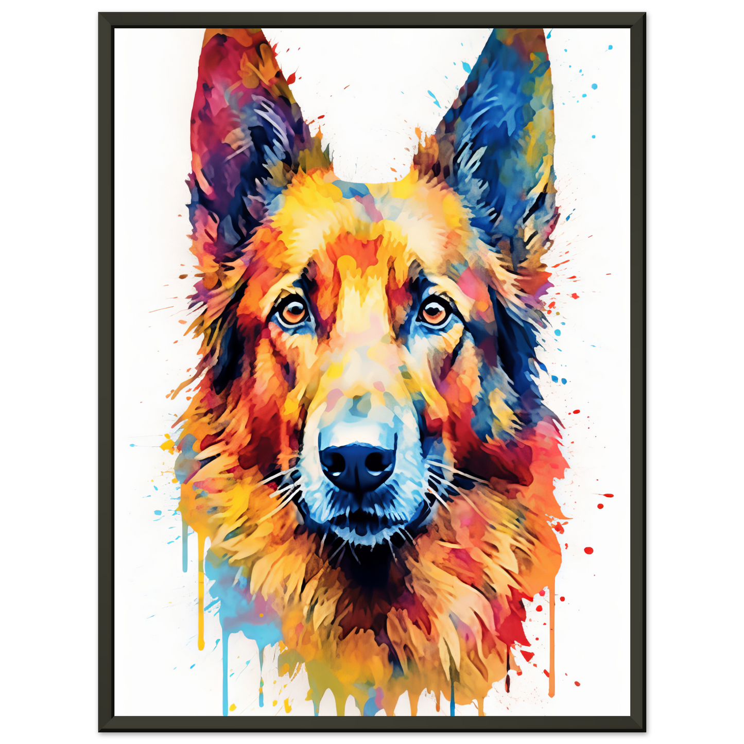 Belgischer Schäferhund Pop-Art (DOG307)