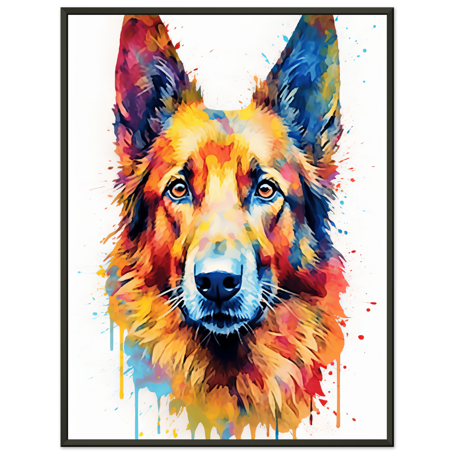 Belgischer Schäferhund Pop-Art (DOG307)
