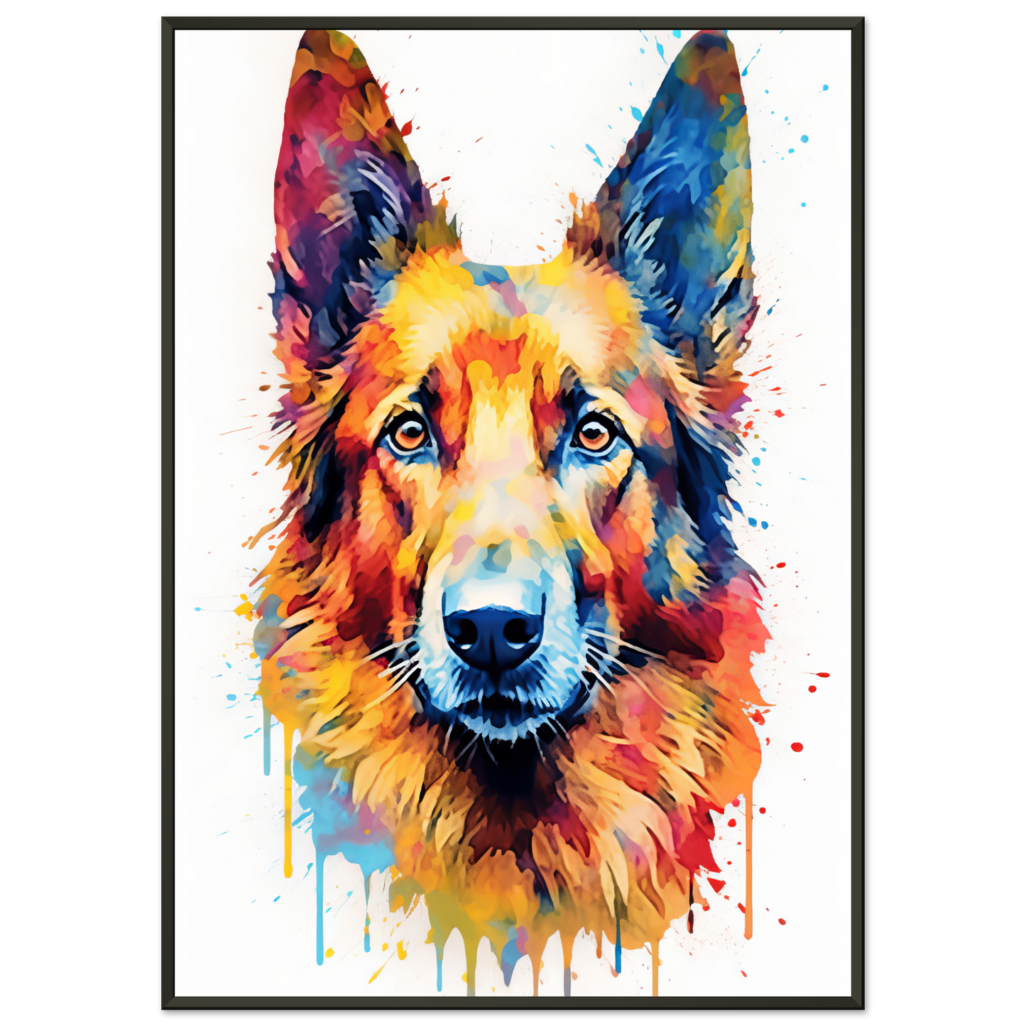 Belgischer Schäferhund Pop-Art (DOG307)