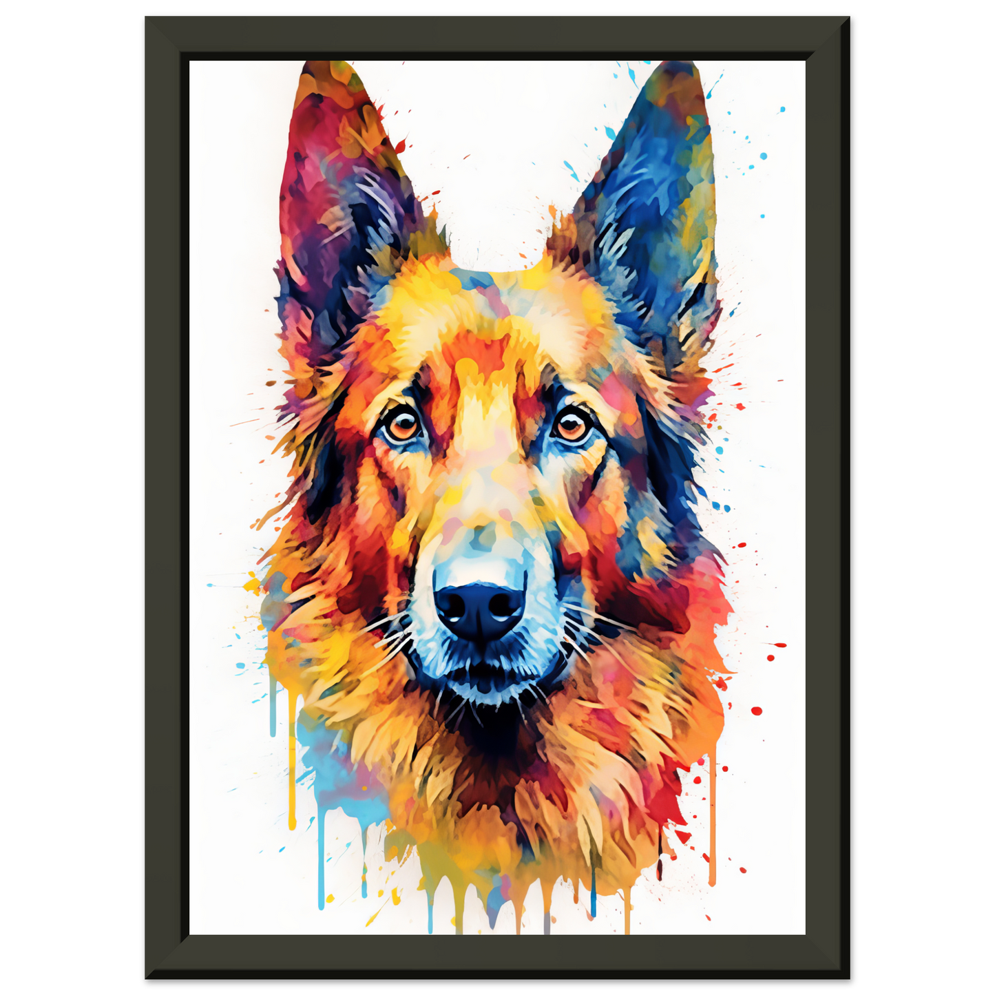 Belgischer Schäferhund Pop-Art (DOG307)