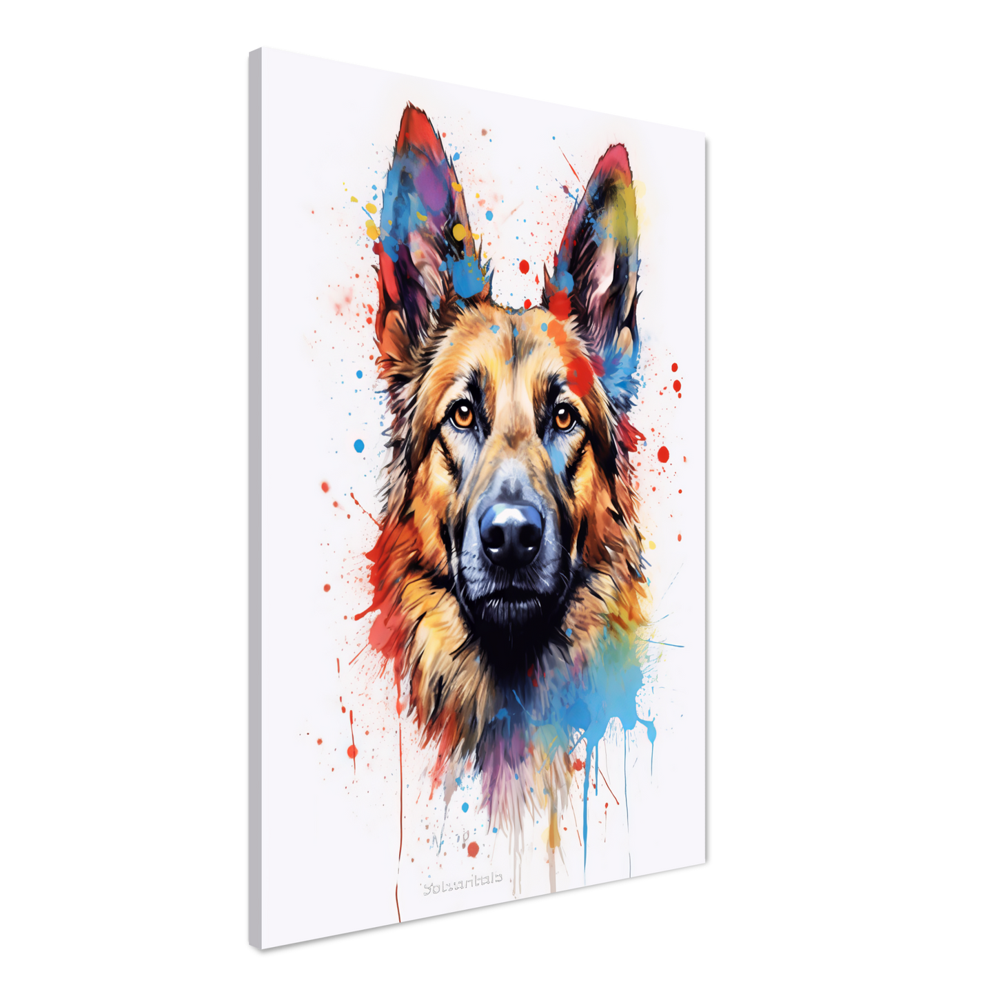 Belgischer Schäferhund Pop-Art (DOG308)