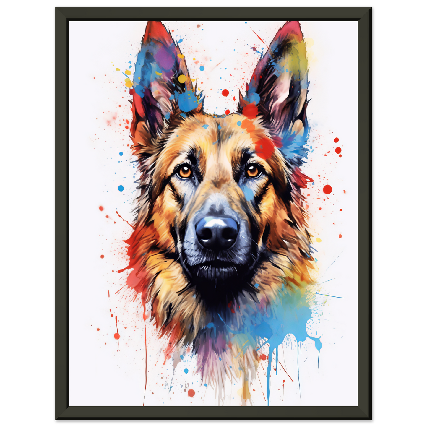 Belgischer Schäferhund Pop-Art (DOG308)