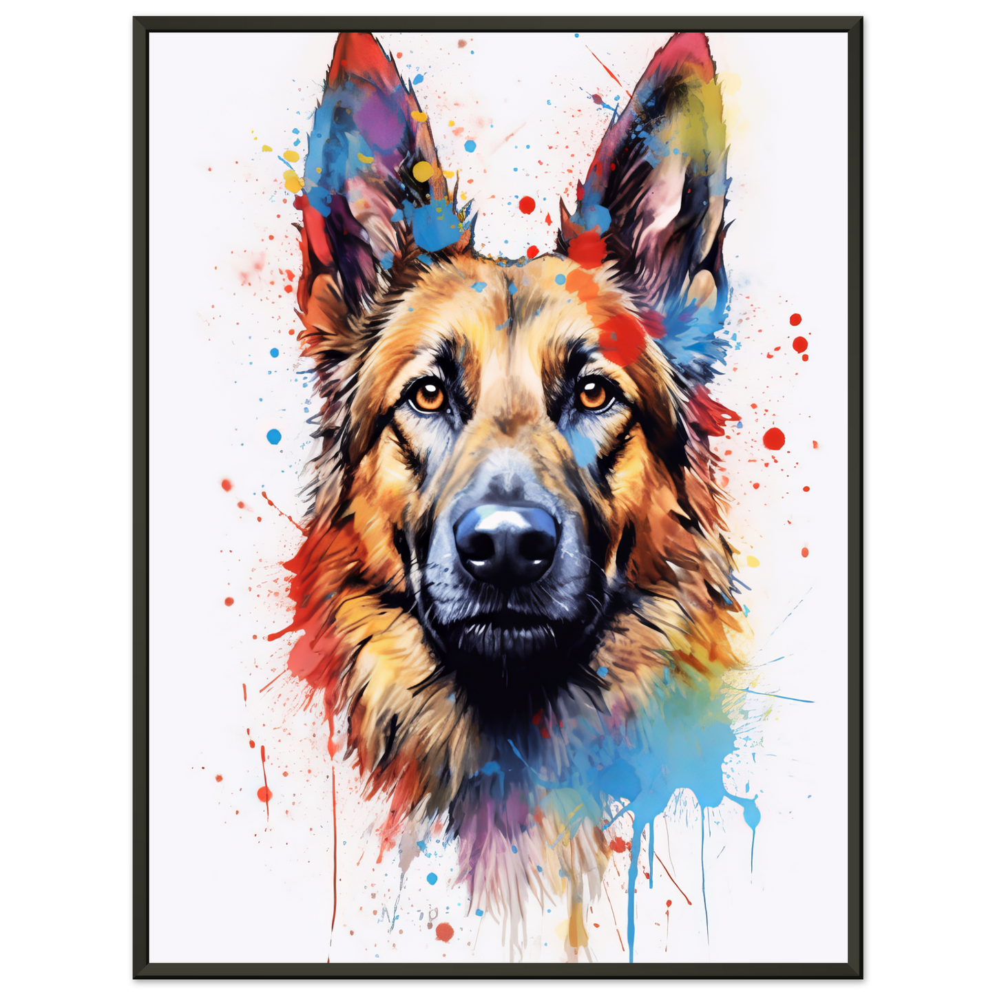 Belgischer Schäferhund Pop-Art (DOG308)