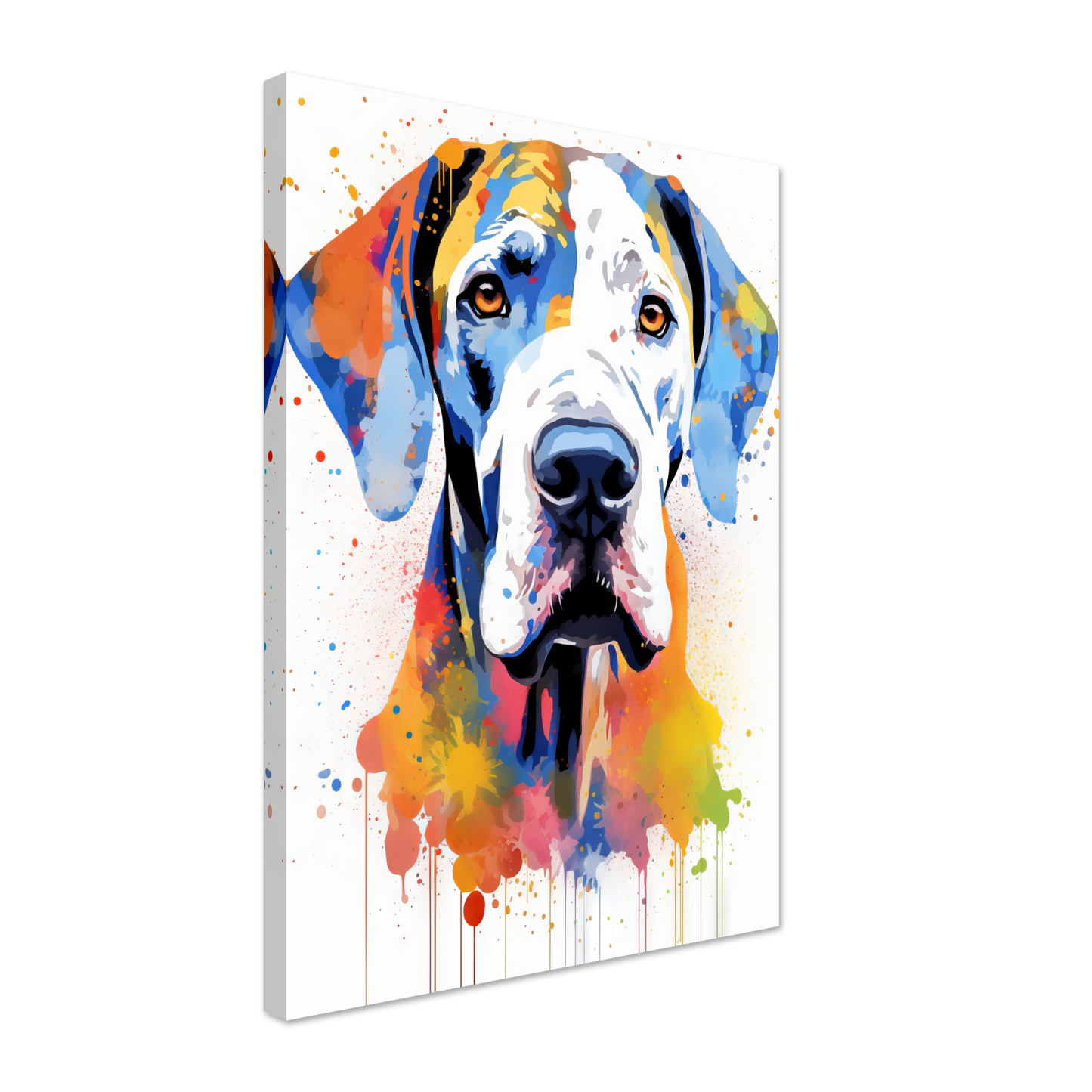Hund Deutsche Dogge Pop-Art (DOG30)