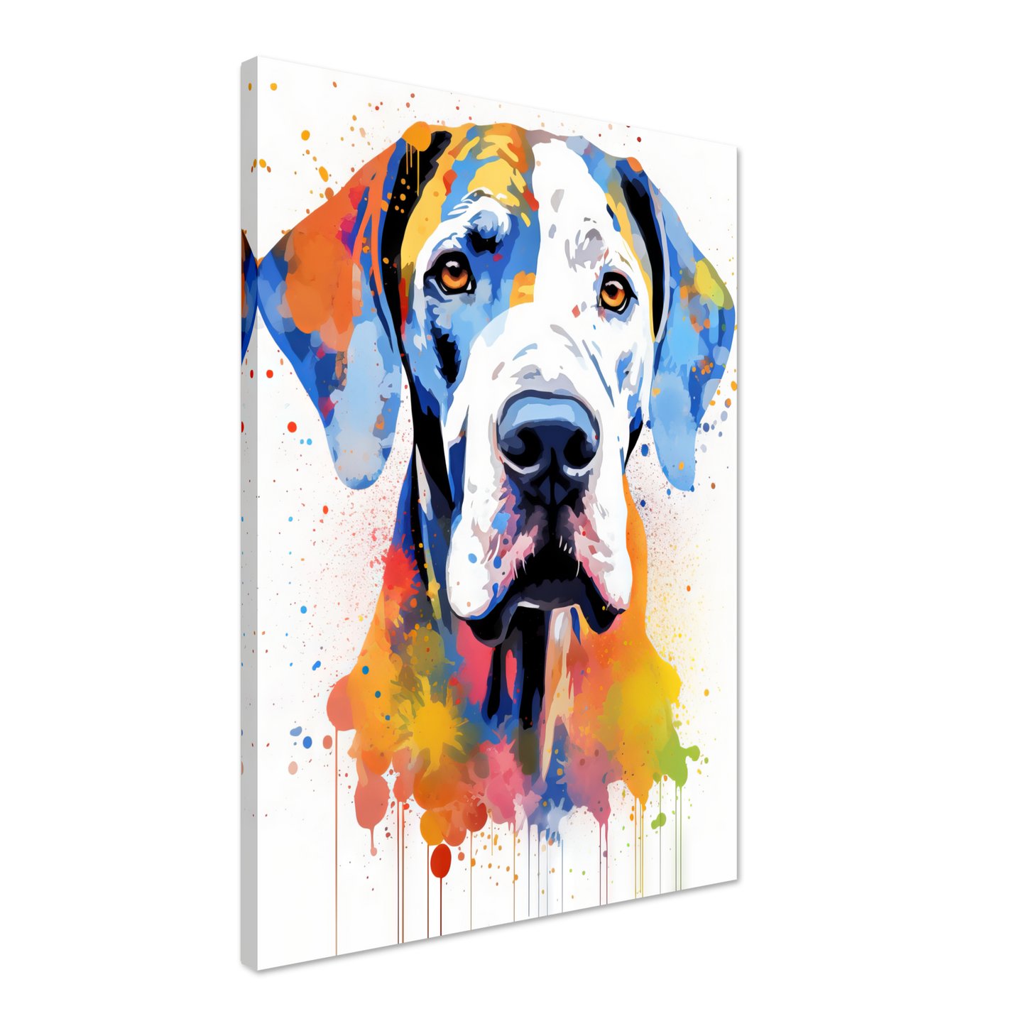 Hund Deutsche Dogge Pop-Art (DOG30)