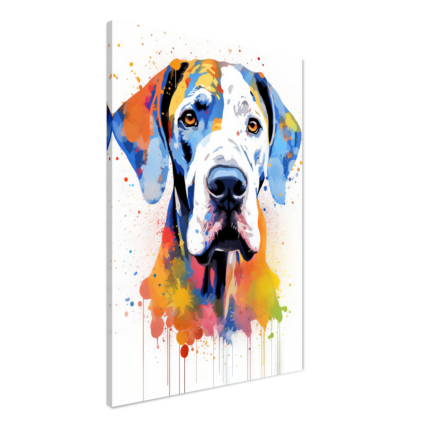 Hund Deutsche Dogge Pop-Art (DOG30)