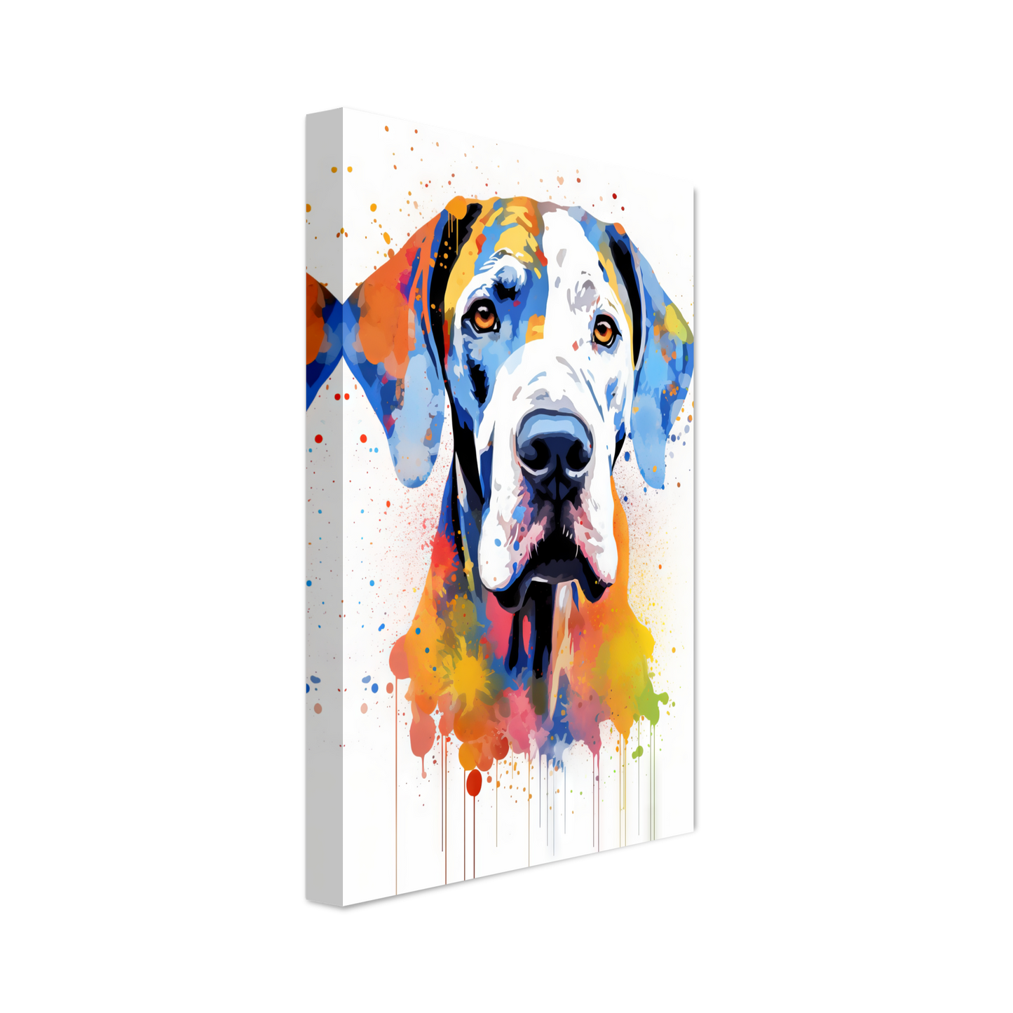 Hund Deutsche Dogge Pop-Art (DOG30)