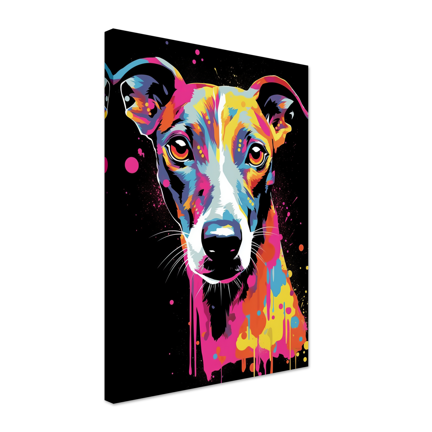 Whippet Hund Pop-Art (DOG314)