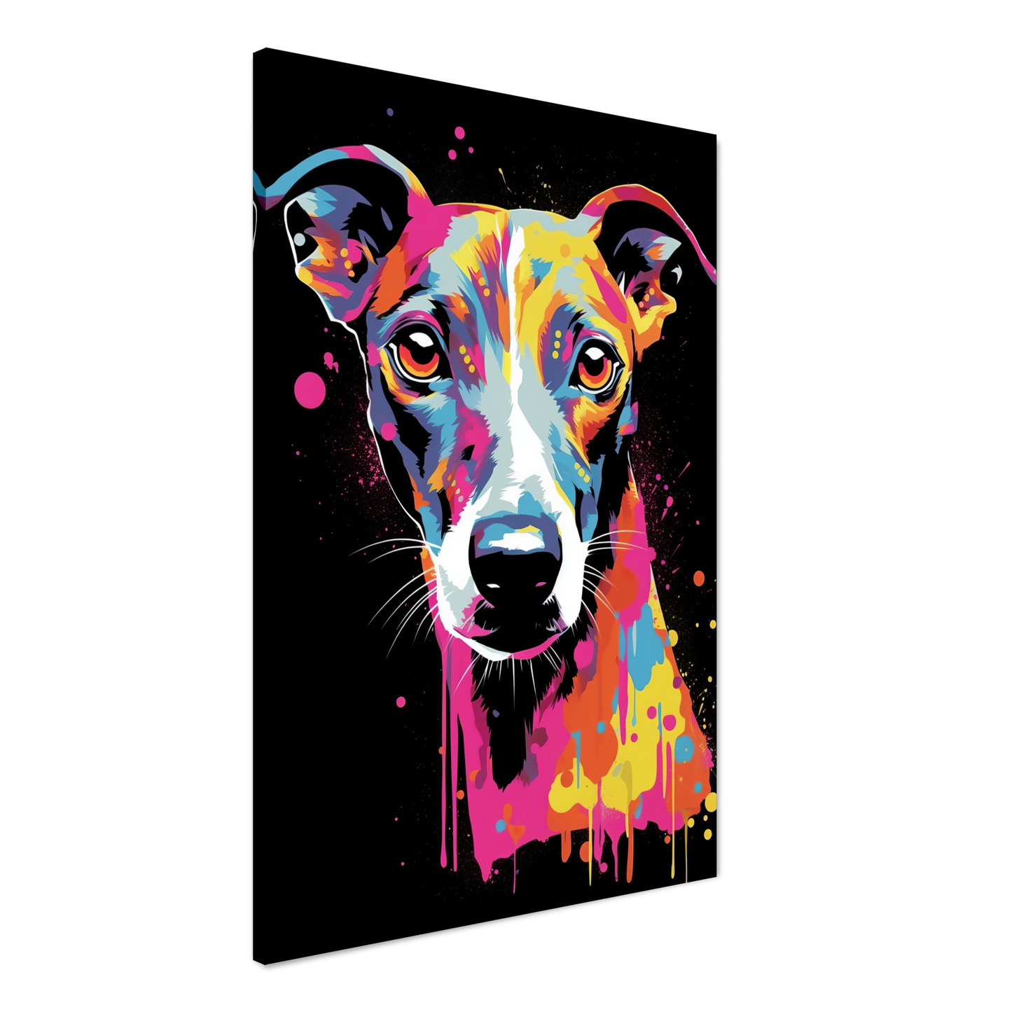 Whippet Hund Pop-Art (DOG314)