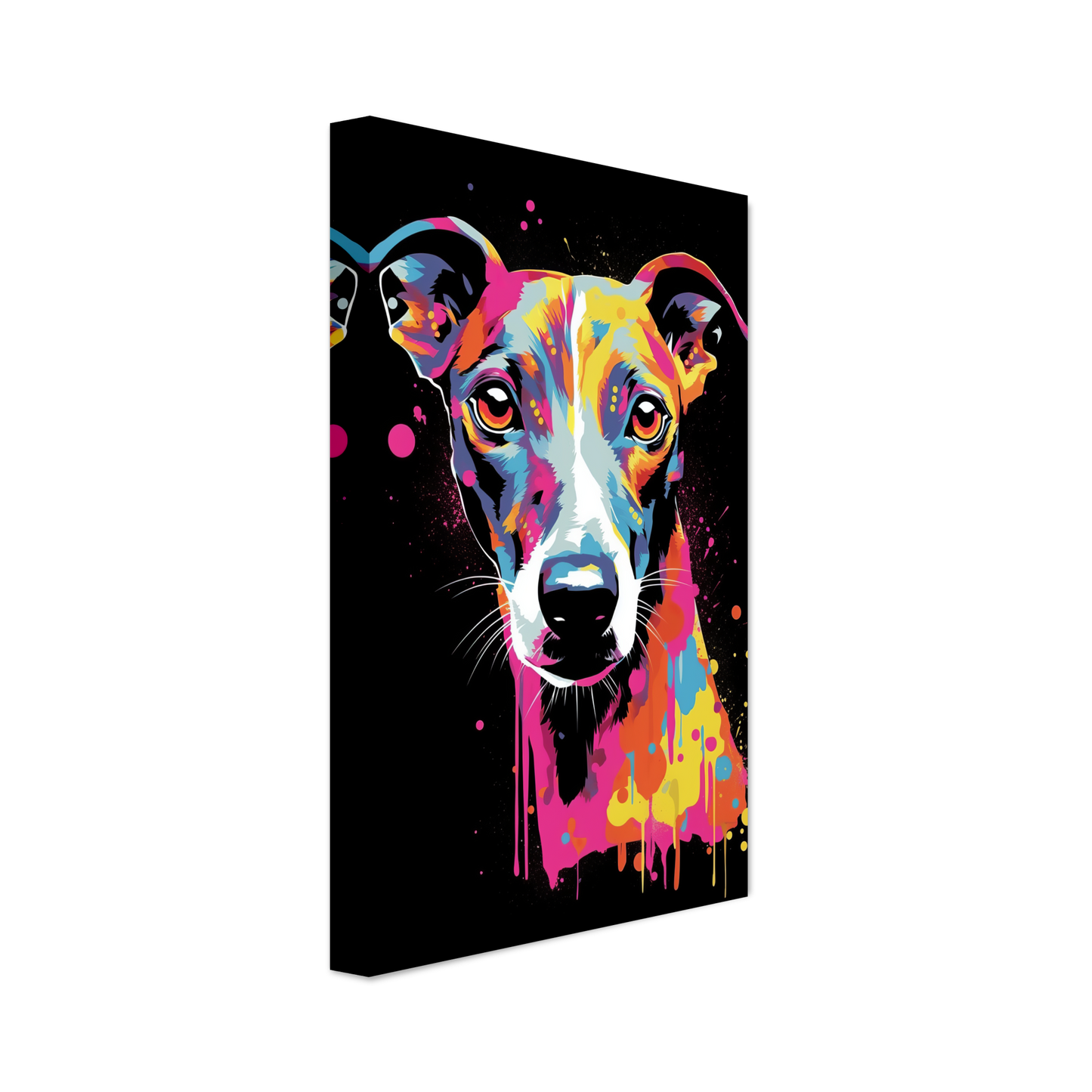 Whippet Hund Pop-Art (DOG314)