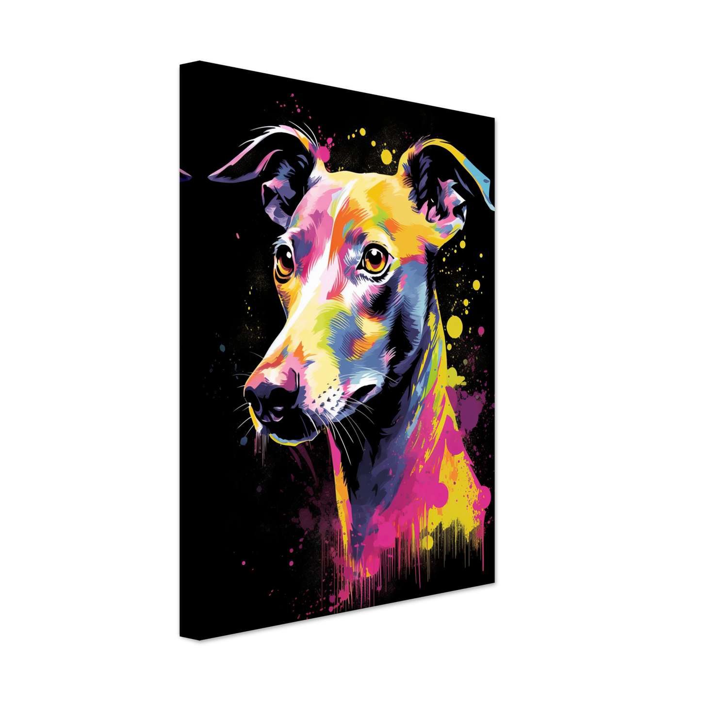 Whippet Hund Pop-Art (DOG315)