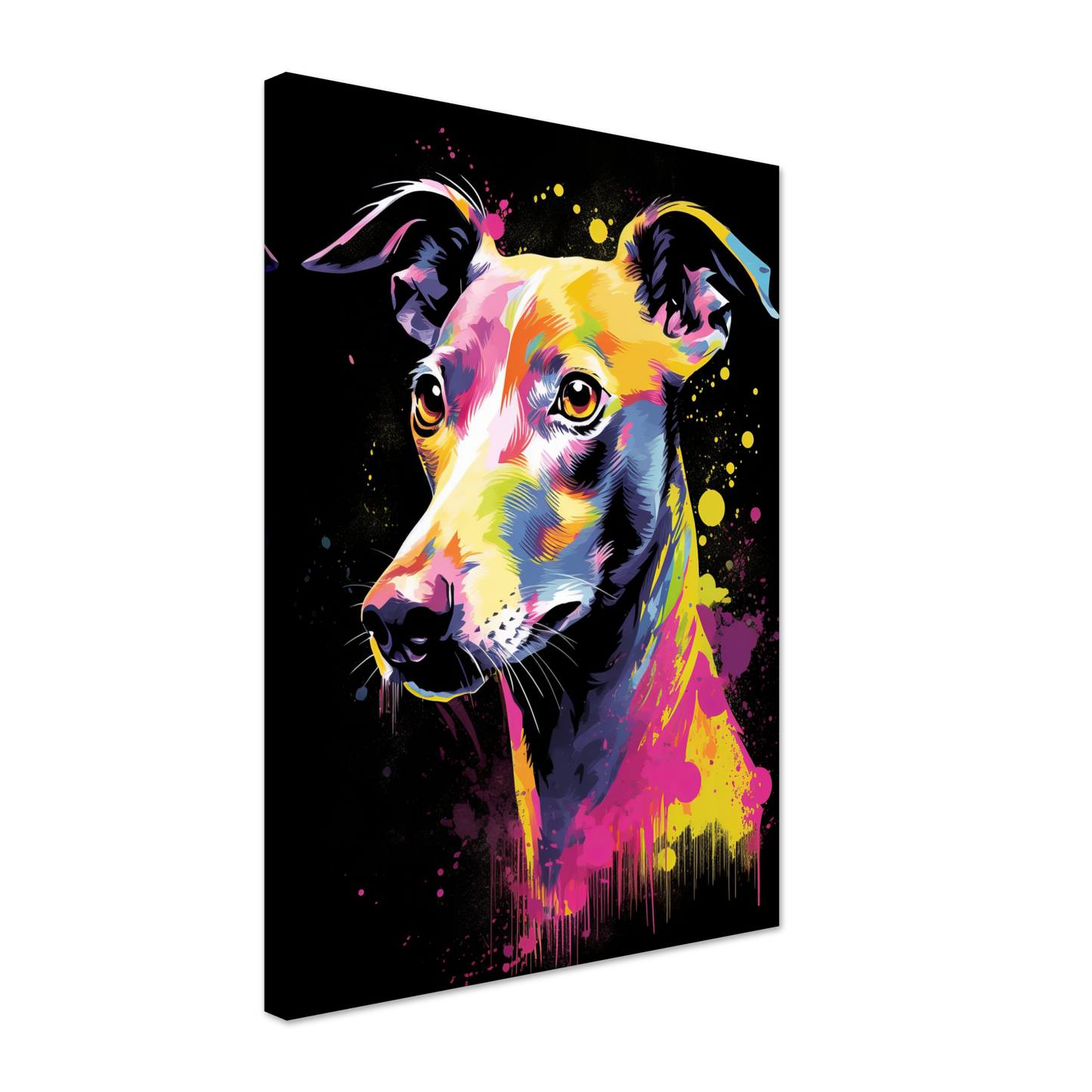Whippet Hund Pop-Art (DOG315)