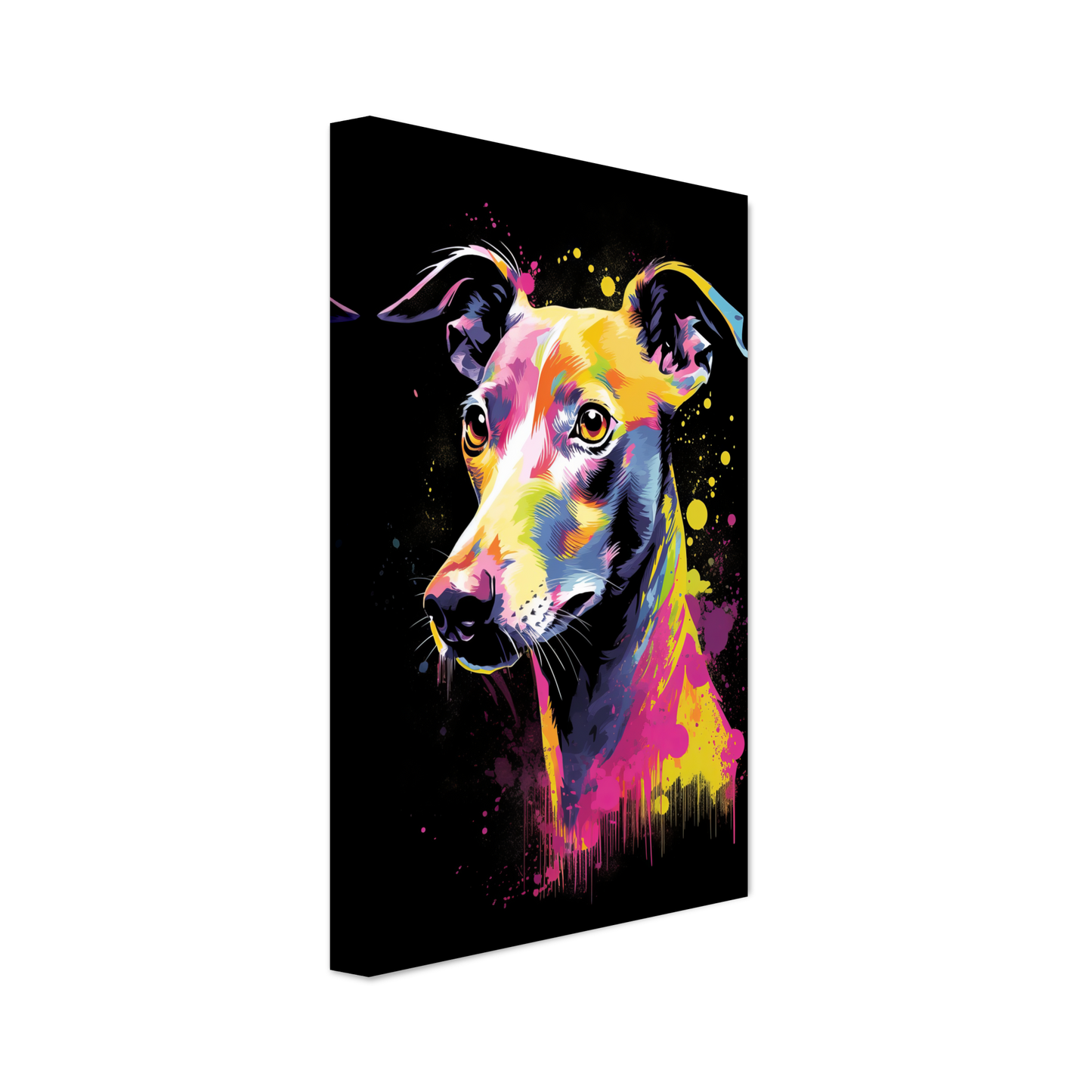 Whippet Hund Pop-Art (DOG315)