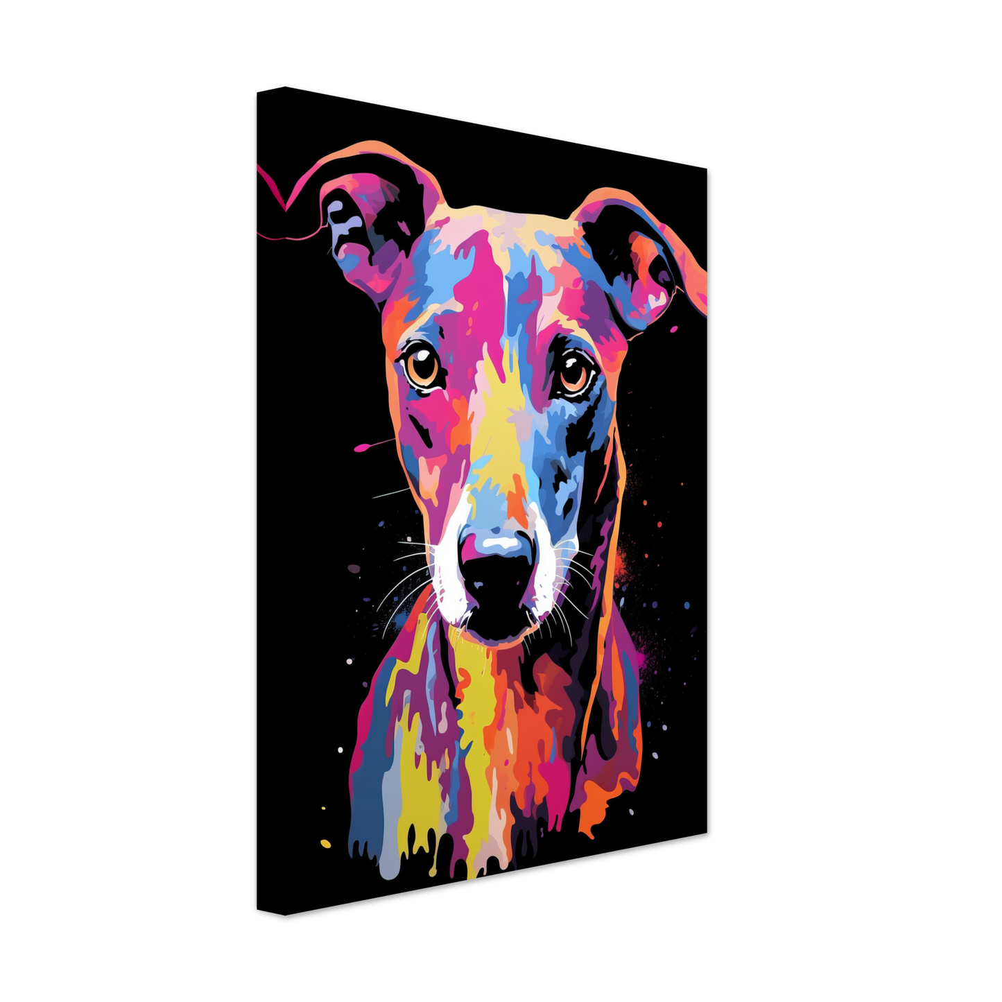 Whippet Hund Pop-Art (DOG316)