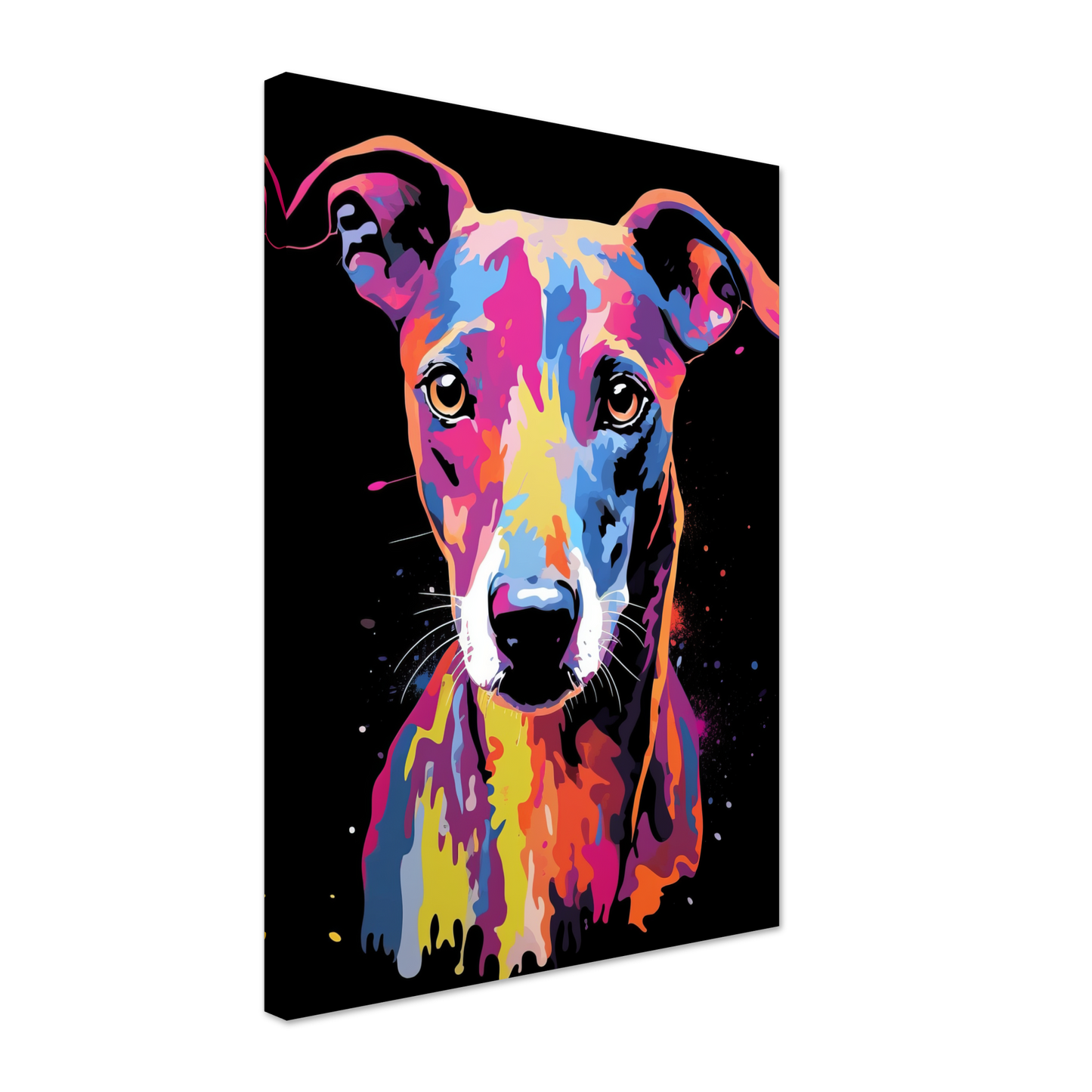 Whippet Hund Pop-Art (DOG316)