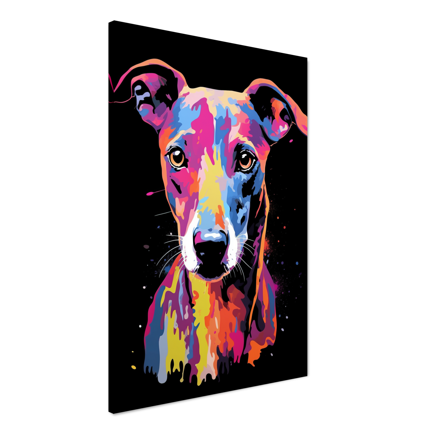Whippet Hund Pop-Art (DOG316)