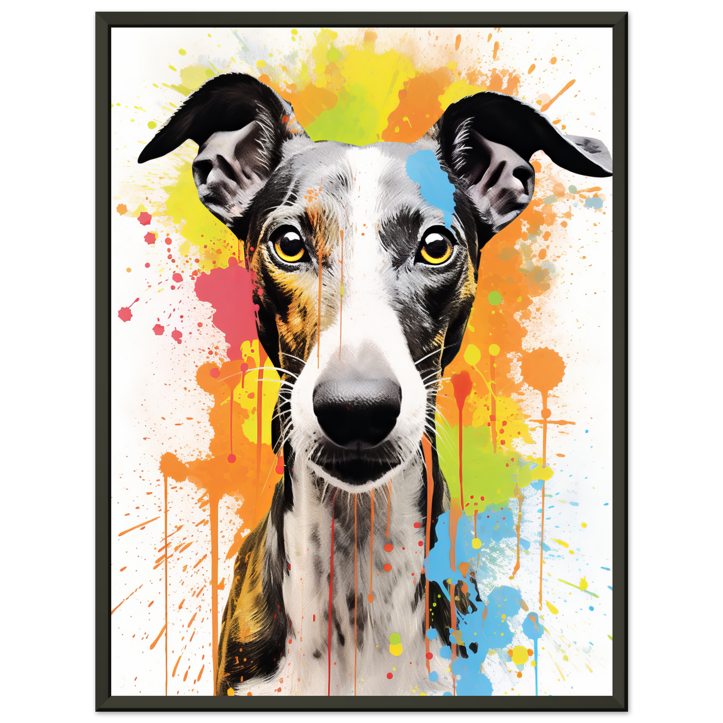 Whippet Hund Pop-Art (DOG317)