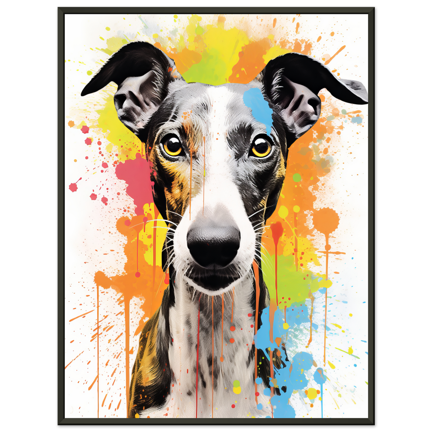 Whippet Hund Pop-Art (DOG317)