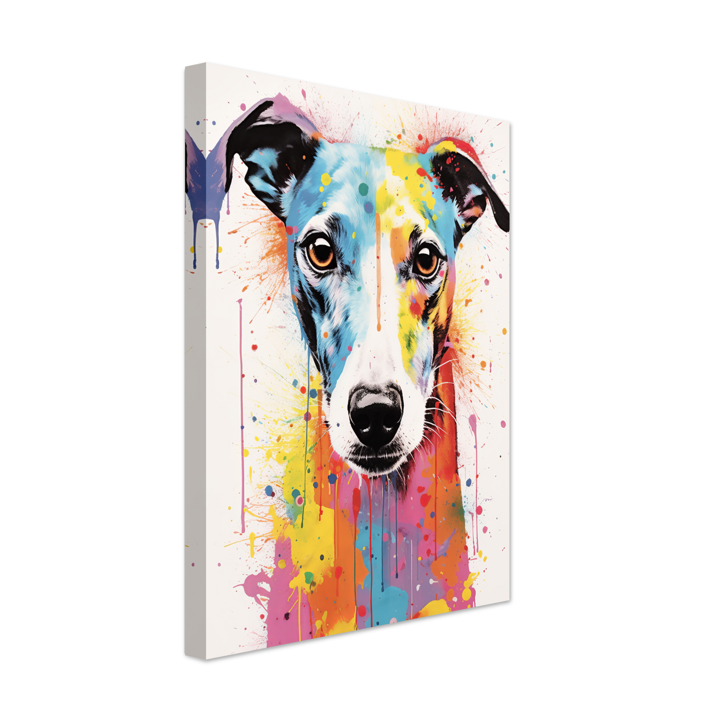 Whippet Hund Pop-Art (DOG318)