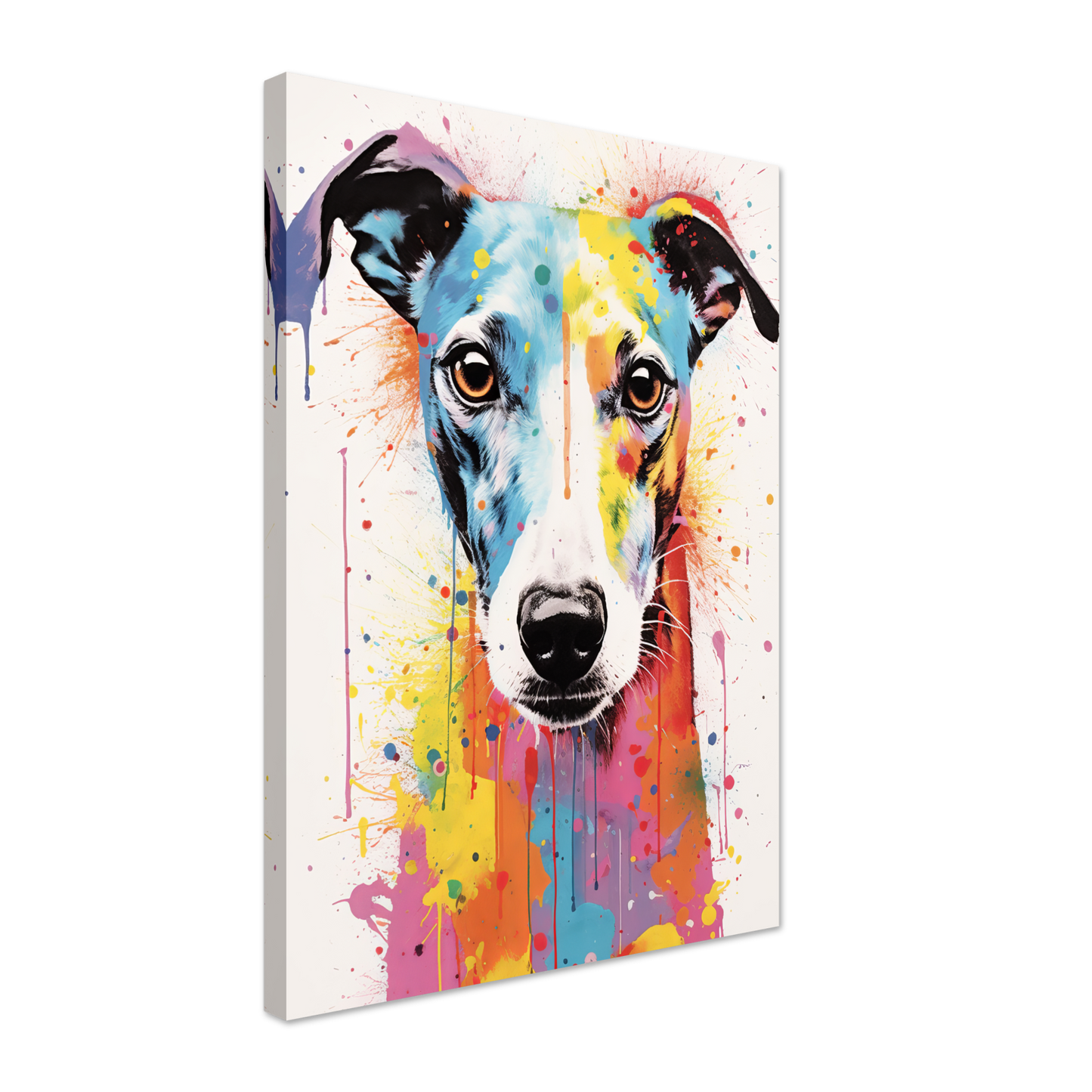 Whippet Hund Pop-Art (DOG318)