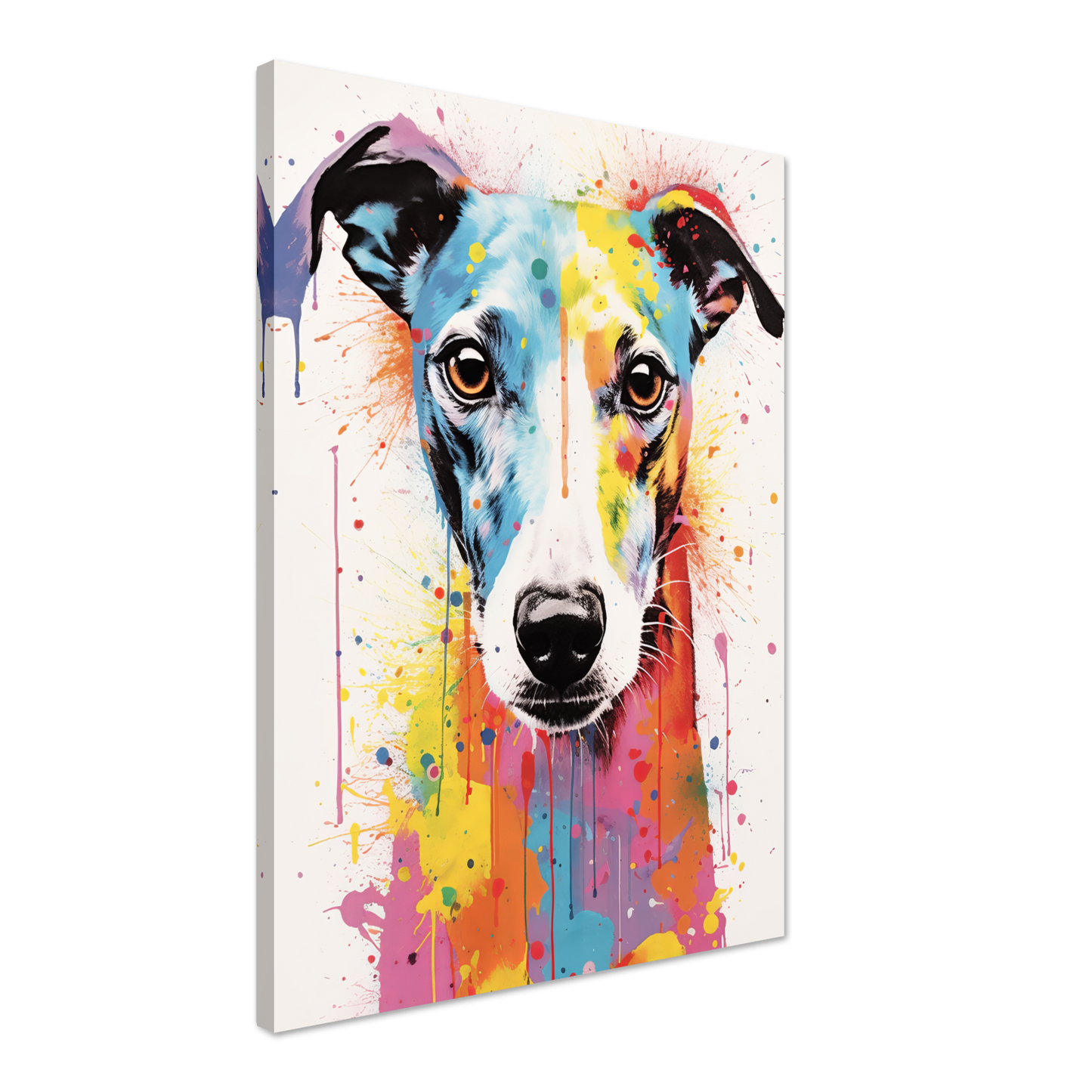 Whippet Hund Pop-Art (DOG318)