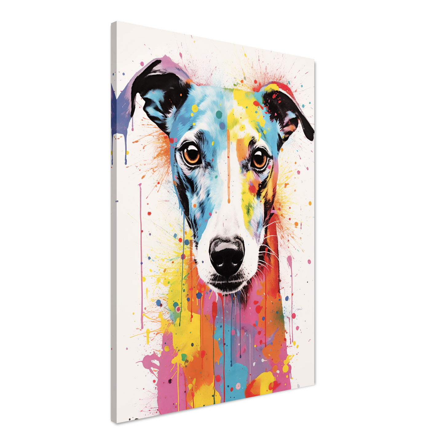 Whippet Hund Pop-Art (DOG318)