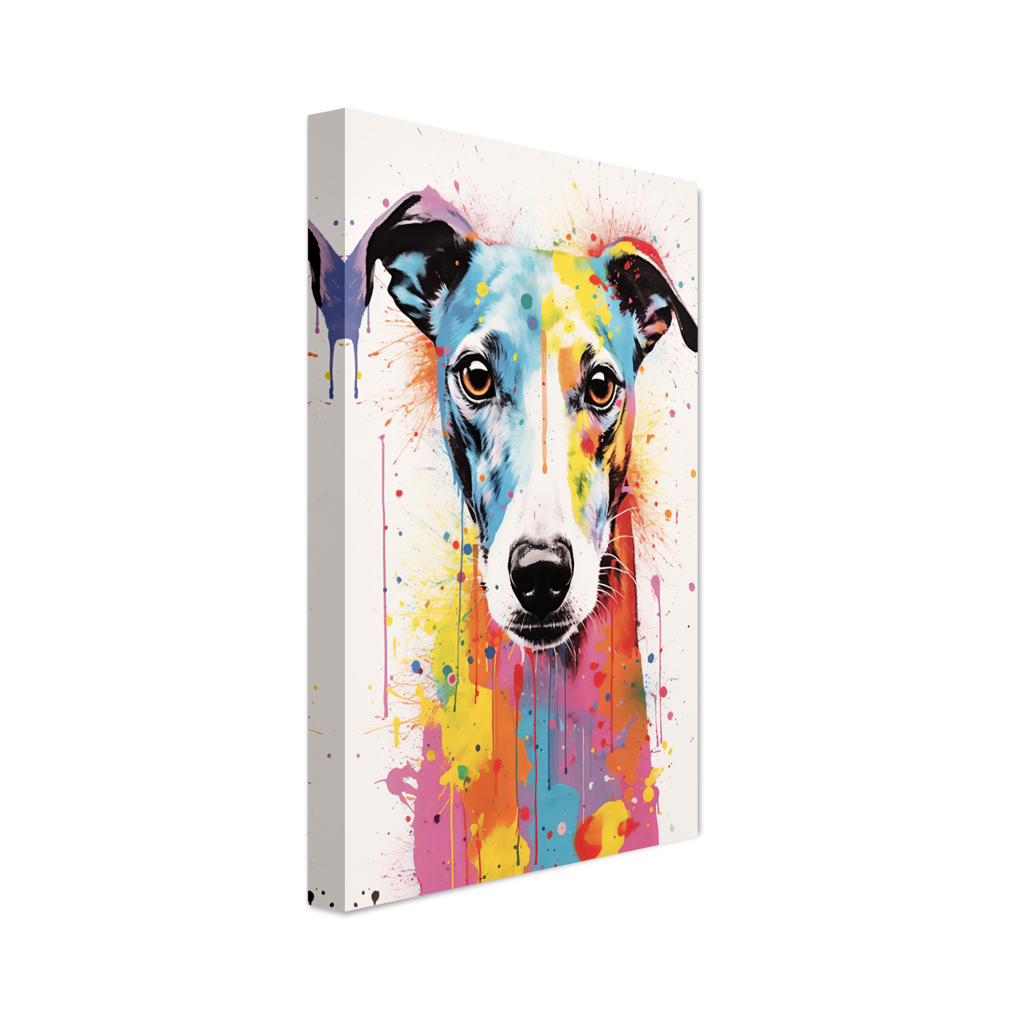 Whippet Hund Pop-Art (DOG318)