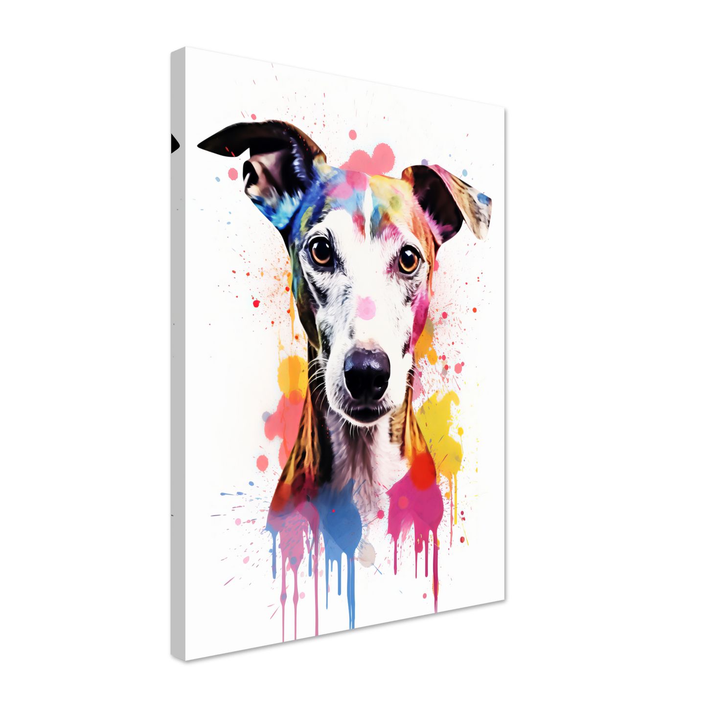 Whippet Hund Pop-Art (DOG319)
