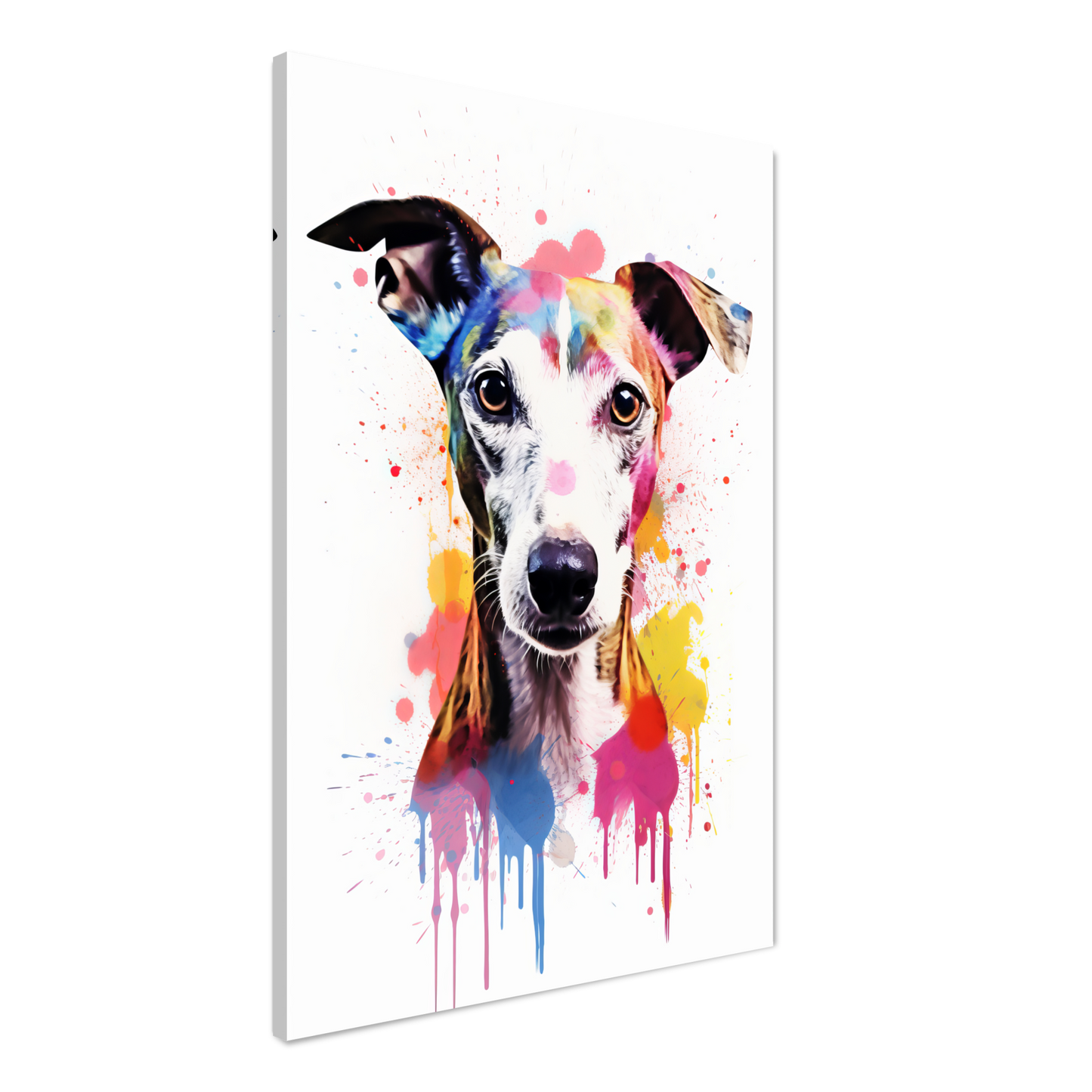 Whippet Hund Pop-Art (DOG319)
